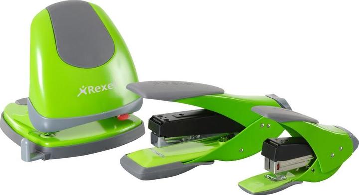 Actual product image Rexel Half Strip Stapler Green (30 Sheets)