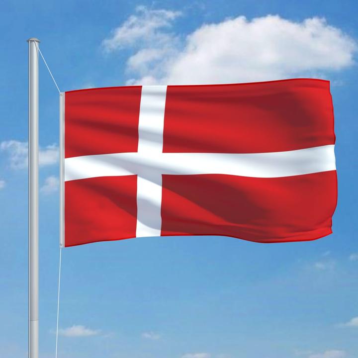 Produktbild vidaXL Dänische Flagge (150 x 90 cm)
