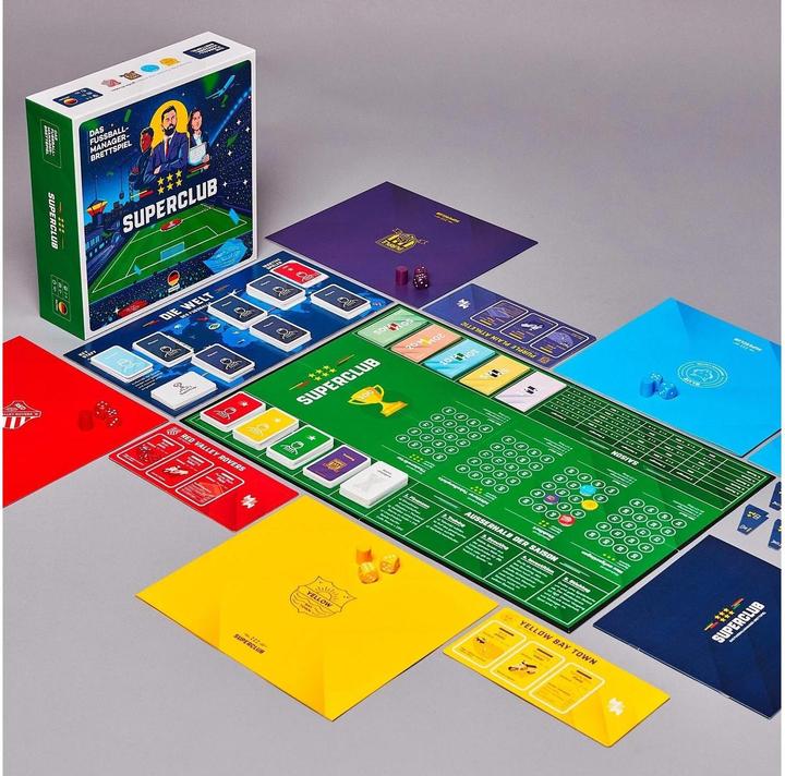 Actual product image Superclub Football Manager  - Board Game (German)