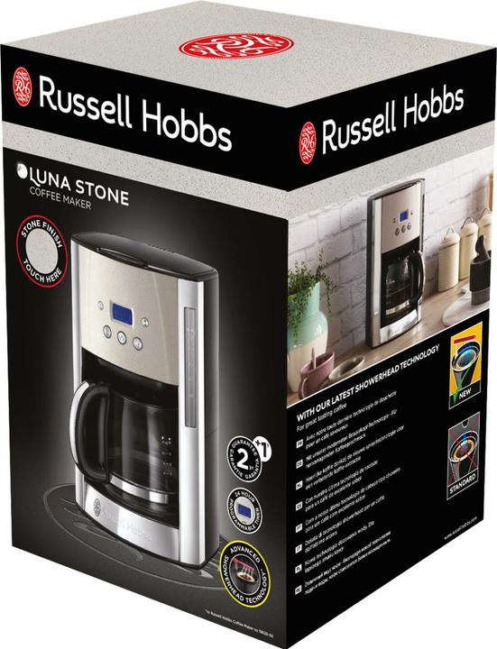 Produktbild Russell Hobbs Filterkaffeemaschine Luna Stone Silber/Steingrau