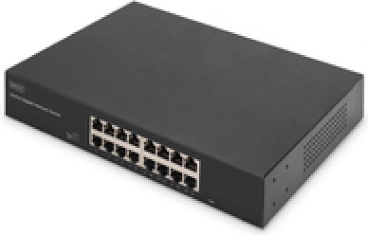 Produktbild Digitus 16-Port Gigabit Switch, 19 Zoll, Unmanaged (16 Ports)