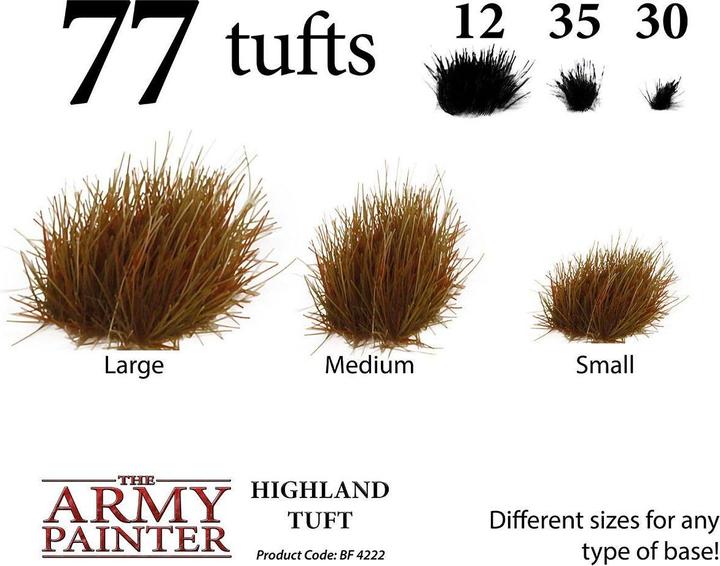 Actual product image Army Painter ARM04222 - Highland Tuft/ Highland Tuft (GB)