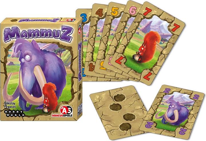 Actual product image Abacus Mammuz (German, 3 - 7 Players)