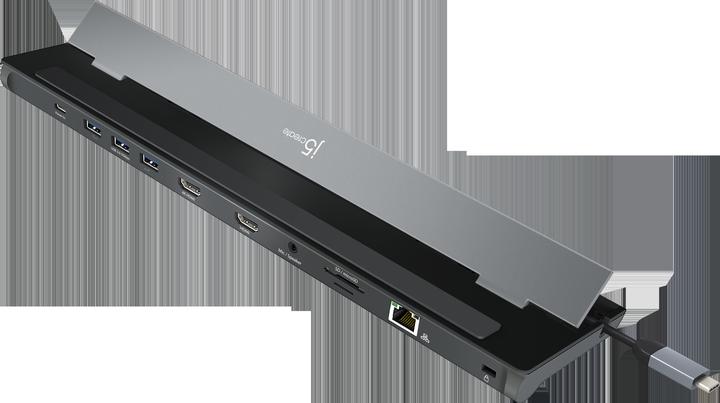 Produktbild j5Create JCD542 (USB-C, 10 Ports)