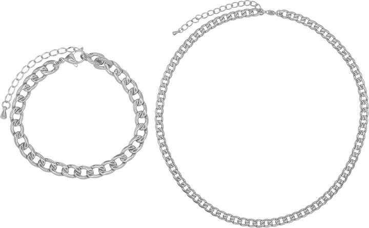 Image du produit Heideman Set Ylva argenté poli (100% acier inoxydable)