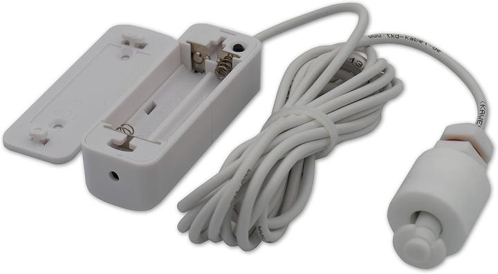 Actual product image Schabus 200150 Water detector with app control, with float switch battery-operated