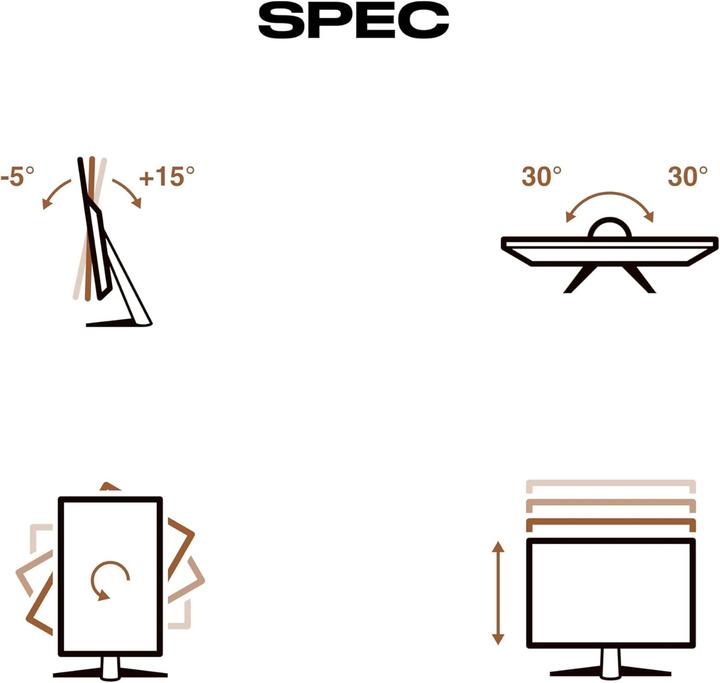 Image du produit Japannext 60,5cm JN-IPS2380UHDR-C65W-HSP 16:9 HDMI/DP UHD (3840 x 2160 pixels, 23.80")