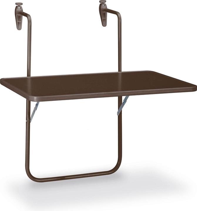 Best Balkonhängetisch Boy 40 x 60 H 5 cm braun (60 cm)