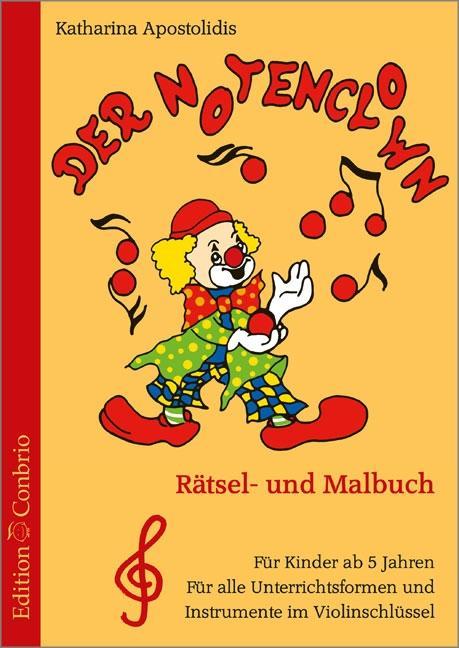 Produktbild Der Notenclown (Deutsch, Katharina Apostolidis, 2016)
