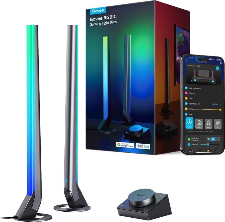 Actual product image Govee Gaming light bar (160 lm)
