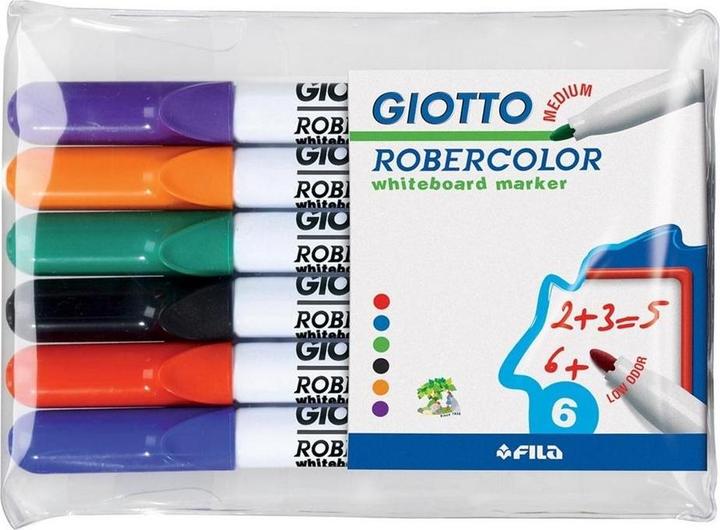 Produktbild FILA Giotto Trockenlöschmarker 6 Farben GIOTTO (6x)