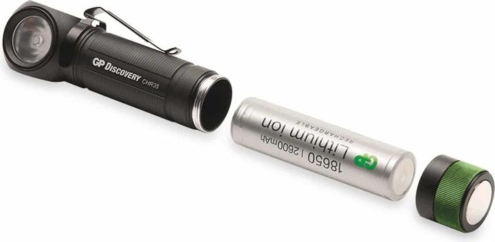 Actual product image GP Discovery Headlamp CH35: Compact multipurpose LED and flashlight, rechargeable (600 lm)