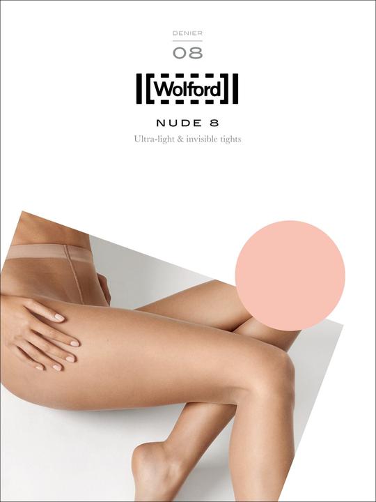 Image du produit Wolford Nude 8 Collant, couleur 4365 gobi, taille 48-50 (8 DEN, 48 - 50)