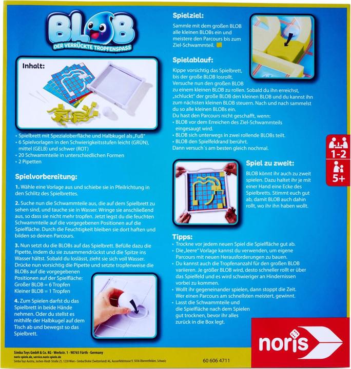 Image du produit Noris Blob (Allemand, 1 - 2 Joueur)