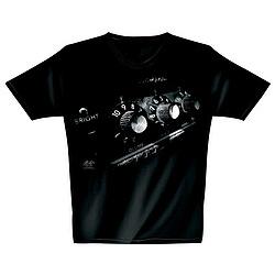 Rock You, Herren, Shirt, T-Shirt schwarz Astro Amp XXL, Schwarz, (XXL)