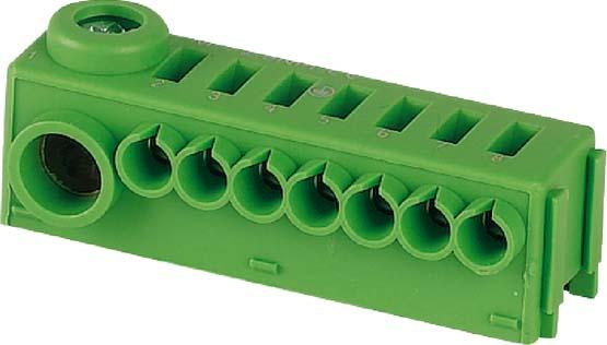 Actual product image Eaton KSK Combi plug-in terminal, single, green for 178904