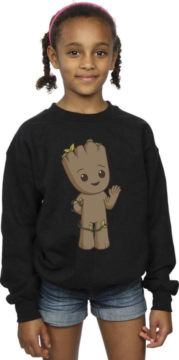 Actual product image Girls I Am Groot Cute Groot Sweatshirt (116)