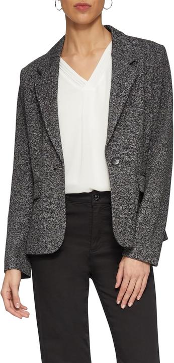 Productafbeelding S.Oliver Indoor-Blazer Schmal geschnittener Blazer aus Interlockjersey (40)