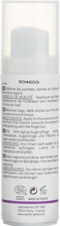 Image du produit Cattier Traitement contour des yeux à la rose 15ml (Crème pour les yeux, 15 ml)
