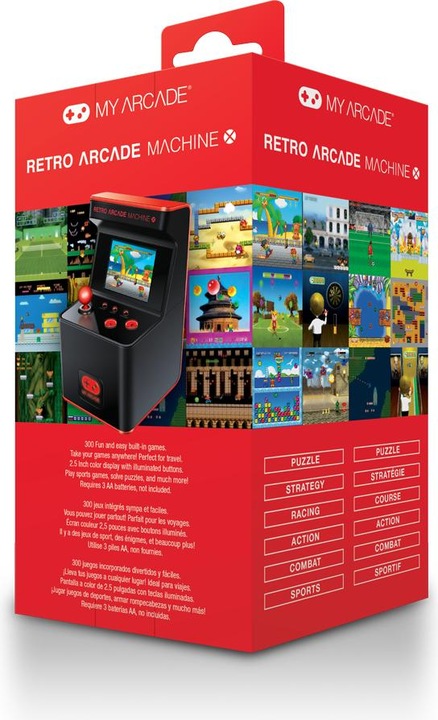 Actual product image dreamGear My Arcade Retro Arcade Machine X