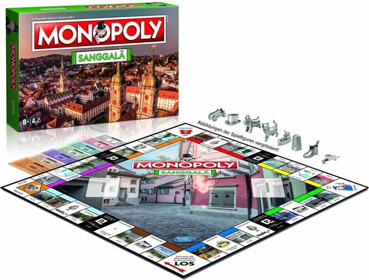 Produktbild Hasbro Monopoly St. Gallen (Deutsch, 2 - 6 Spieler)