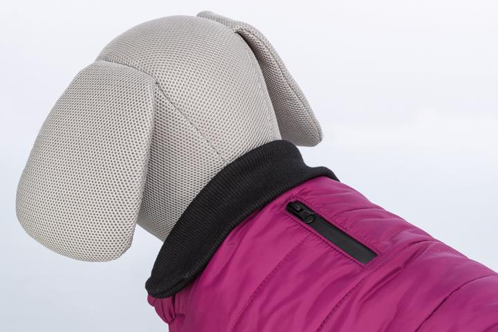 Actual product image Trixie Coat Arlay XS, 27 cm, Berry (XS, Dog coat)