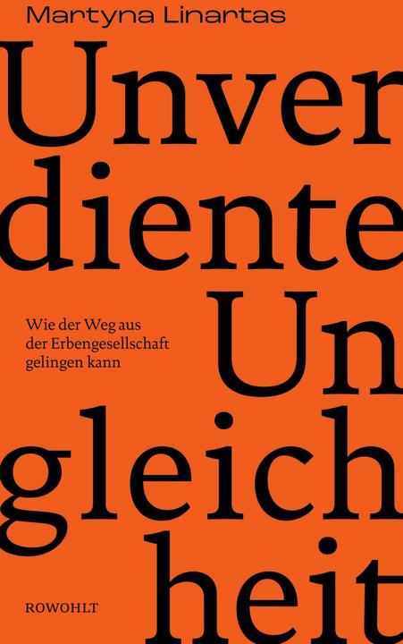 Produktbild Unverdiente Ungleichheit (Deutsch, Martyna Linartas, 2025)