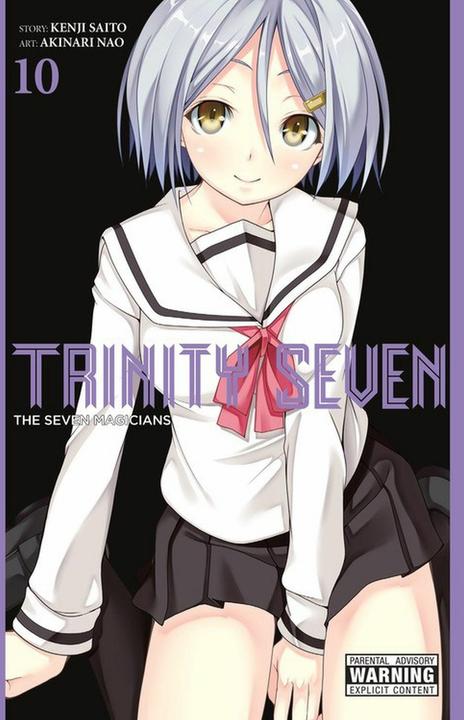 Produktbild Trinity Seven, Vol. 10 (Englisch, Akinari Nao, Kenji Saitou, 2017)