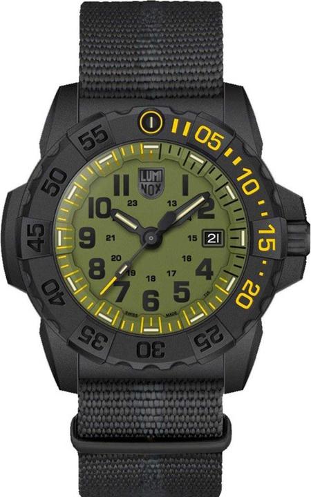 Immagine prodotto Luminox Navy Seal XS.3517.NSF.SET (Fatto in Svizzera, Lunetta girevole a sinistra, Orologio da polso analogico, 45 mm)