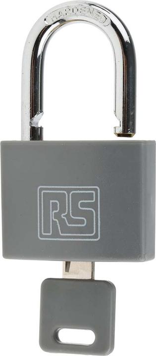 Produktbild RS PRO Grey Plastic Coated Brass Padlock