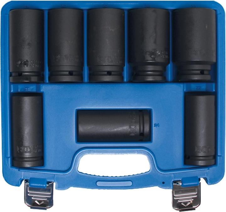 Actual product image BGS Power socket spanner socket set (32 mm, 24 mm, 22 mm, 27 mm, 30 mm, 38 mm, 28 mm, 36 mm)