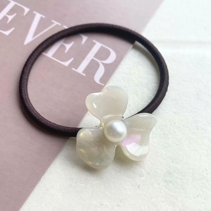 Immagine prodotto Avizar Haargummi mit Bernsteinblüte & Perle (Elastico per capelli)