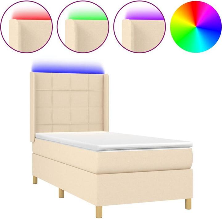 Actual product image vidaXL Boxspringbett (90 x 190 cm)