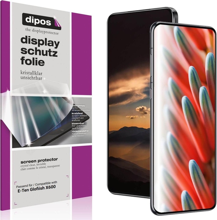 Produktbild Dipos Schutzfolie Klar für E-Ten Glofiish X600 (1 Stück)