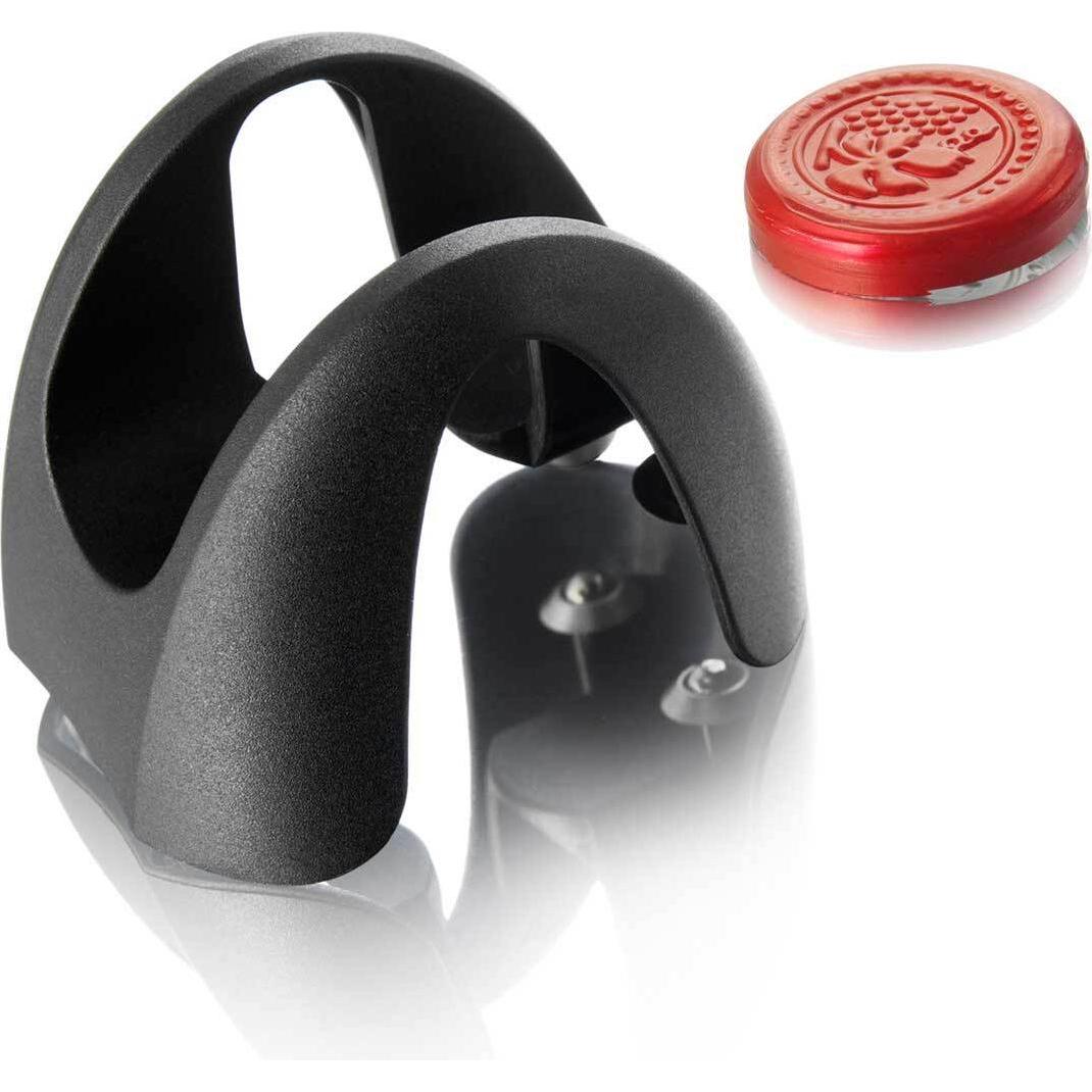 Vacu Vin Foil Cutter, Flaschenöffner, Schwarz