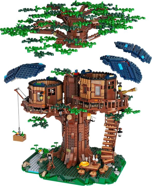 Image du produit LEGO cabane dans l'arbre (21318, LEGO Ideas, LEGO difficiles à trouver)