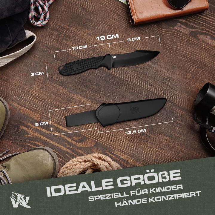 Immagine prodotto Wolfang W KIDS Active Full Nero (9 cm)