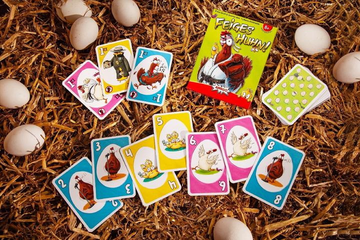 Produktbild Amigo Feiges Huhn! Kartenspiel (Deutsch, 2 - 5 Spieler)
