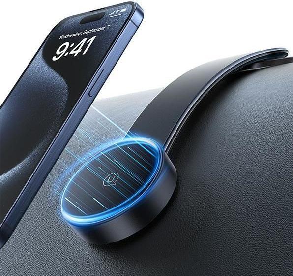 Actual product image Usams Uchwyt magnetyczny uniwersalny na kokpit US-ZJ079 czarny/black ZJ79ZJ01