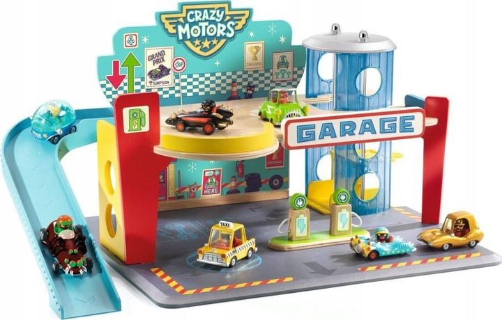 Djeco Garage Crazy Motors