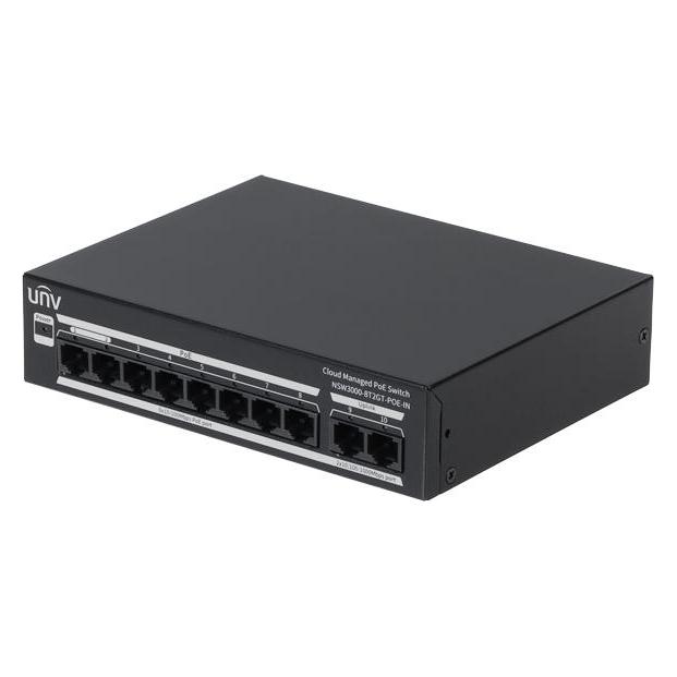 UNIVIEW POE 8-Port-Switch NSW3000 (8 Ports), Netzwerk Switch