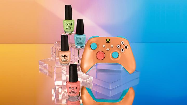 Image du produit Microsoft Manette sans fil Xbox - Sunkissed Vibes OPI (édition spéciale) (Xbox Series X, Xbox Series S, Xbox One X, Xbox One S, PC)