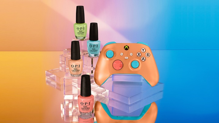 Produktbild Microsoft Xbox Wireless Controller - Sunkissed Vibes OPI (Special Edition) (Xbox Series X, Xbox Series S, Xbox One X, Xbox One S, PC)