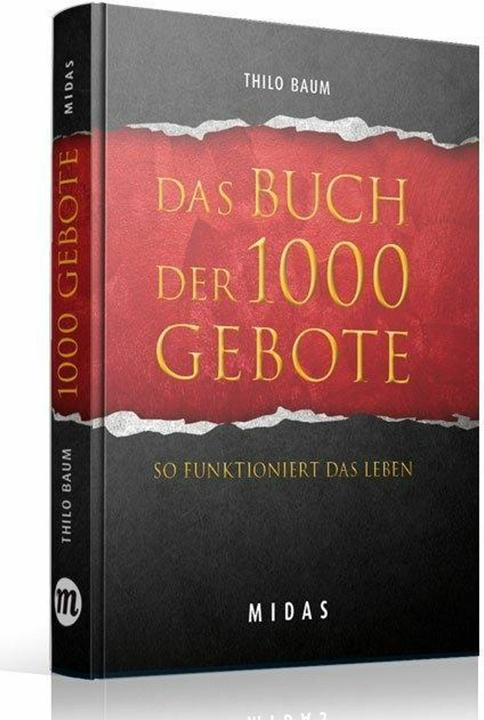 Actual product image Das Buch der 1000 Gebote (German, Thilo tree, 2015)