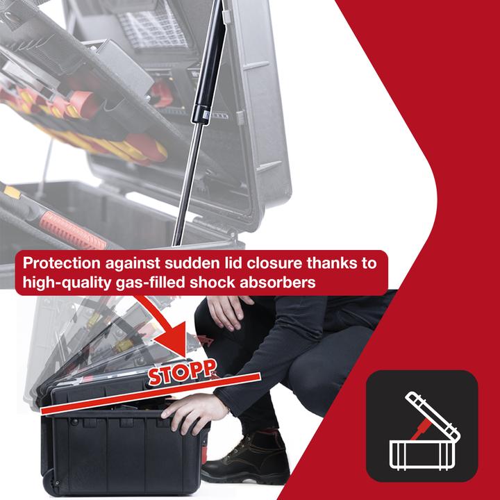 Produktbild Wiha Werkzeugkoffer XL2 Trolley electr 60tlg (60 Teile)