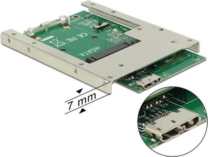 Image du produit Delock Boîtier USB.3.0 2.5" pour modules mSATA