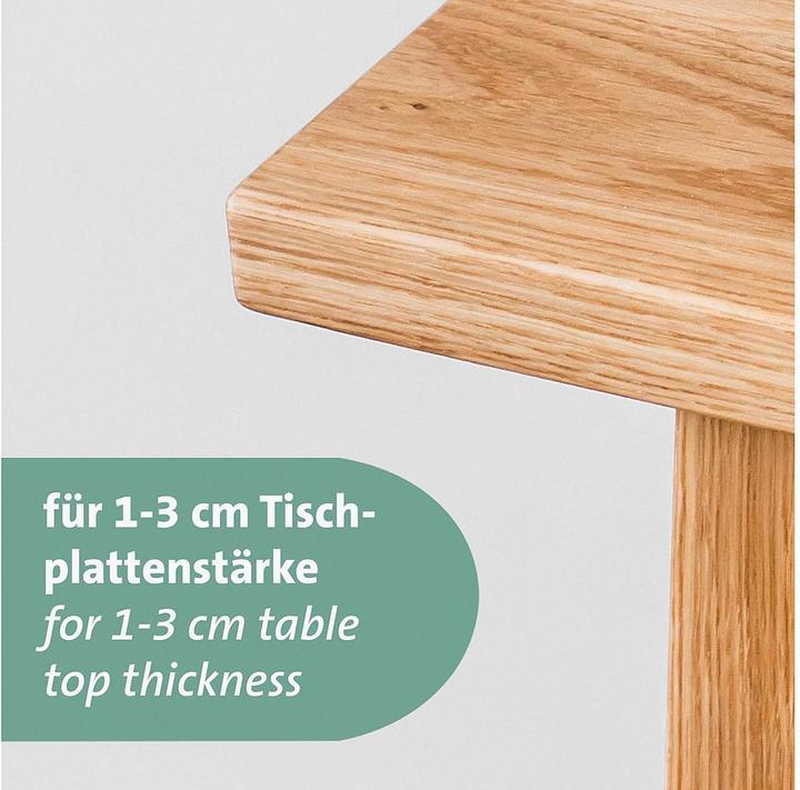 Westmark Tafelkleed clips zilver 4 stuks. (6 x 6 cm)