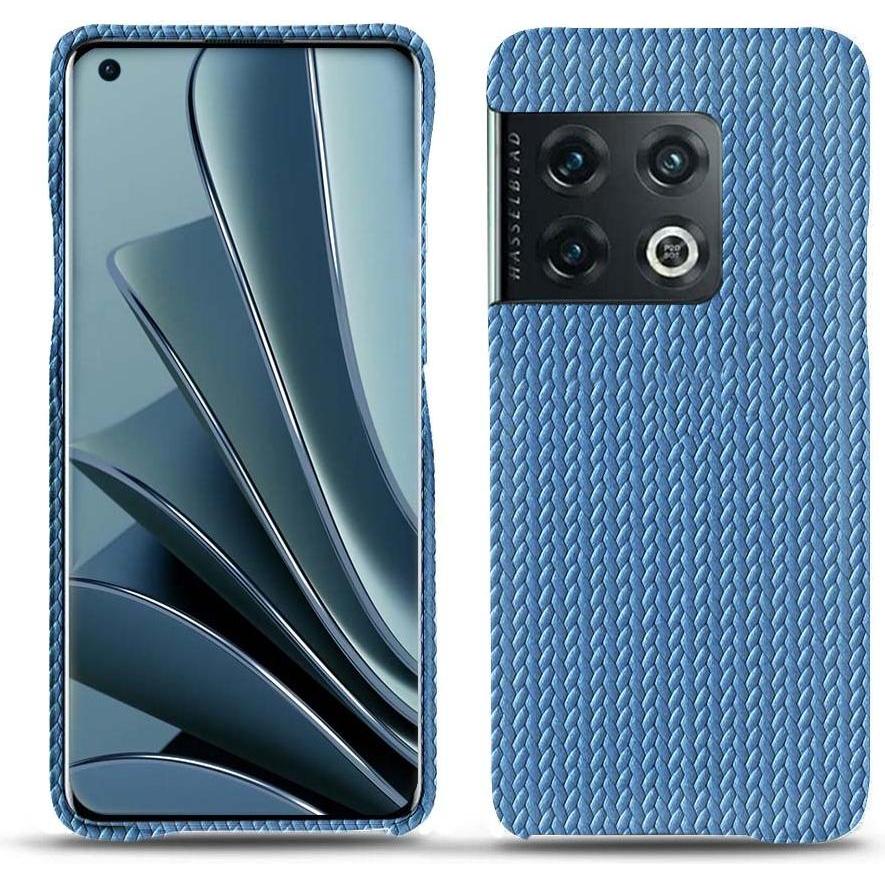 Noreve Lederschutzhülle (OnePlus 10 Pro), Smartphone Hülle, Blau
