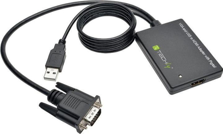 Produktbild Techly AV Konverter IDATA-HDMI-VGA3 (1 m, VGA)