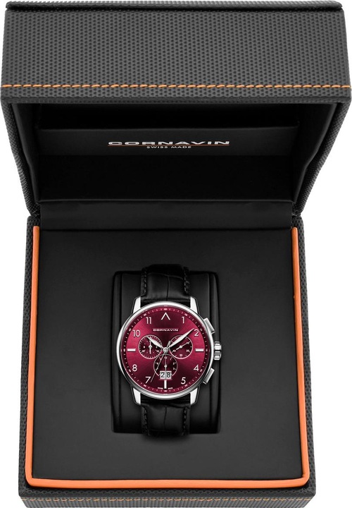 Immagine prodotto Cornavin Big Date (Orologio da polso analogico, 43 mm)